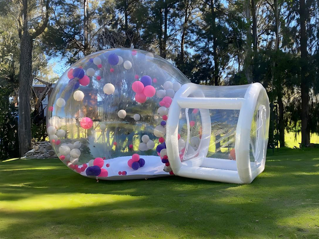 Bubble House (včetně 100 ks balonků)